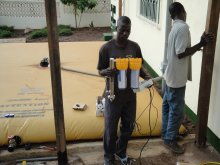 Installation citerne souple Cote d'Ivoire