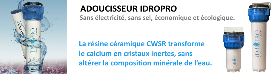Adoucisseur d'eau IDROPRO cramique