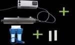 Kit stérilisateur UV2 PRO - 33W +<br />Porte-filtres duplex + 2 filtres