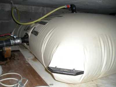 Citerne souple 6.000 litres <br>récupération eau de pluie