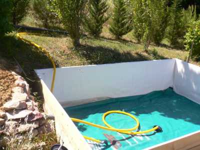 Citerne souple 5.000 litres <br />récupération eau de pluie